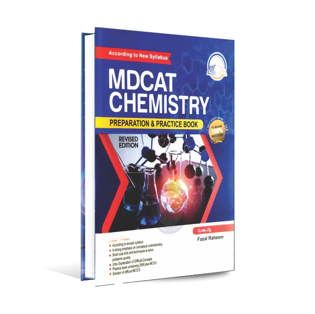 MDCAT Chemistry Preparation Practice Book By Fazal Raheem Multan Kitab Ghar