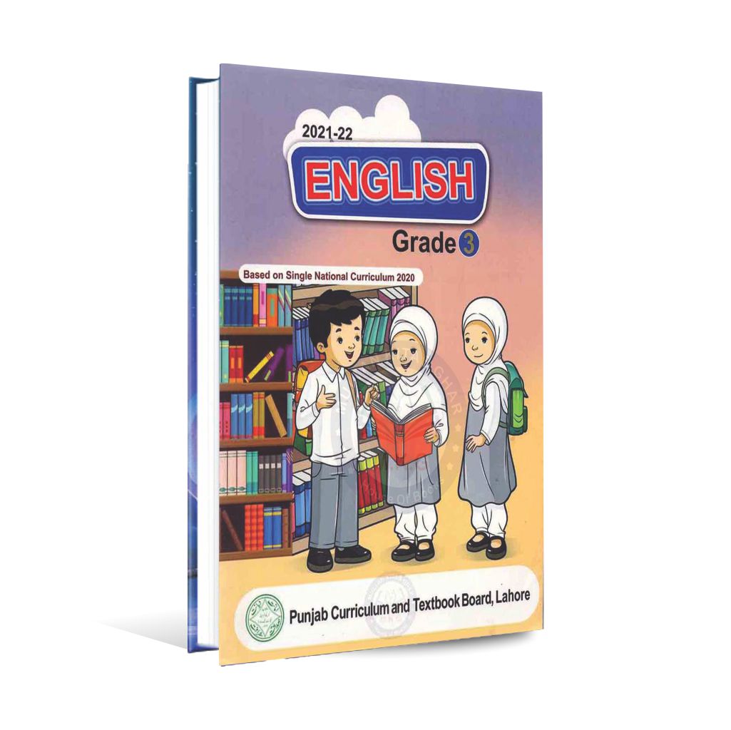 English Textbook For Grade 3 Edition 2021-22 By Punjab Board Lahore