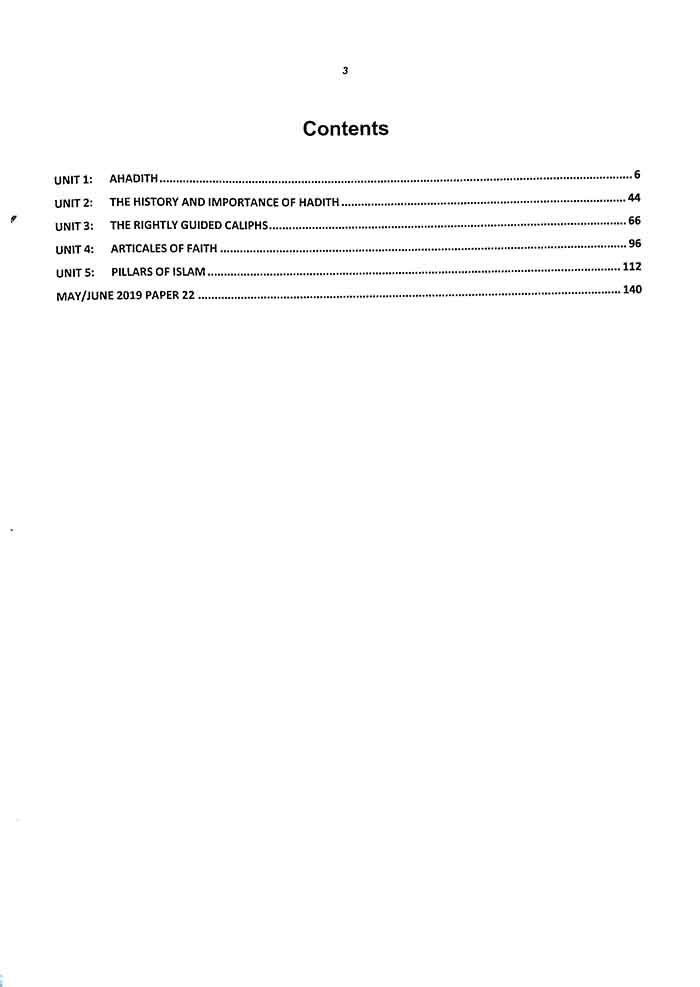 O Level Islamiyat 2058/0493 Paper-2 Topical Past Papers By Read & Write Multan Kitab Ghar