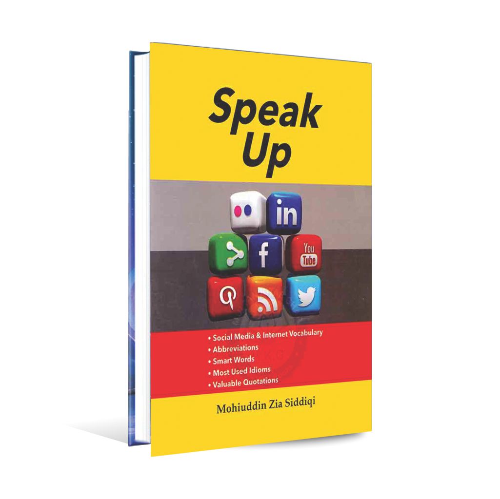 Speak up Book by Mohiuddin Zia Siddiqi Multan Kitab Ghar