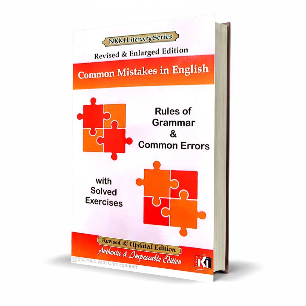 Common Mistakes in English | Rules of Grammar & Common Errors Book