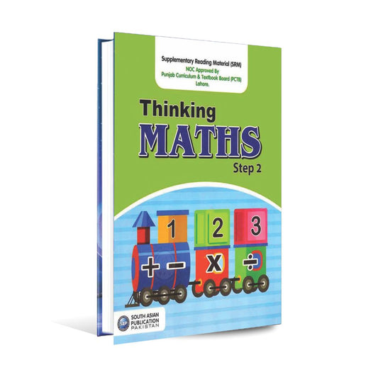 Thinking Maths Step 2 Book Written By Maheen Farooq Multan Kitab Ghar