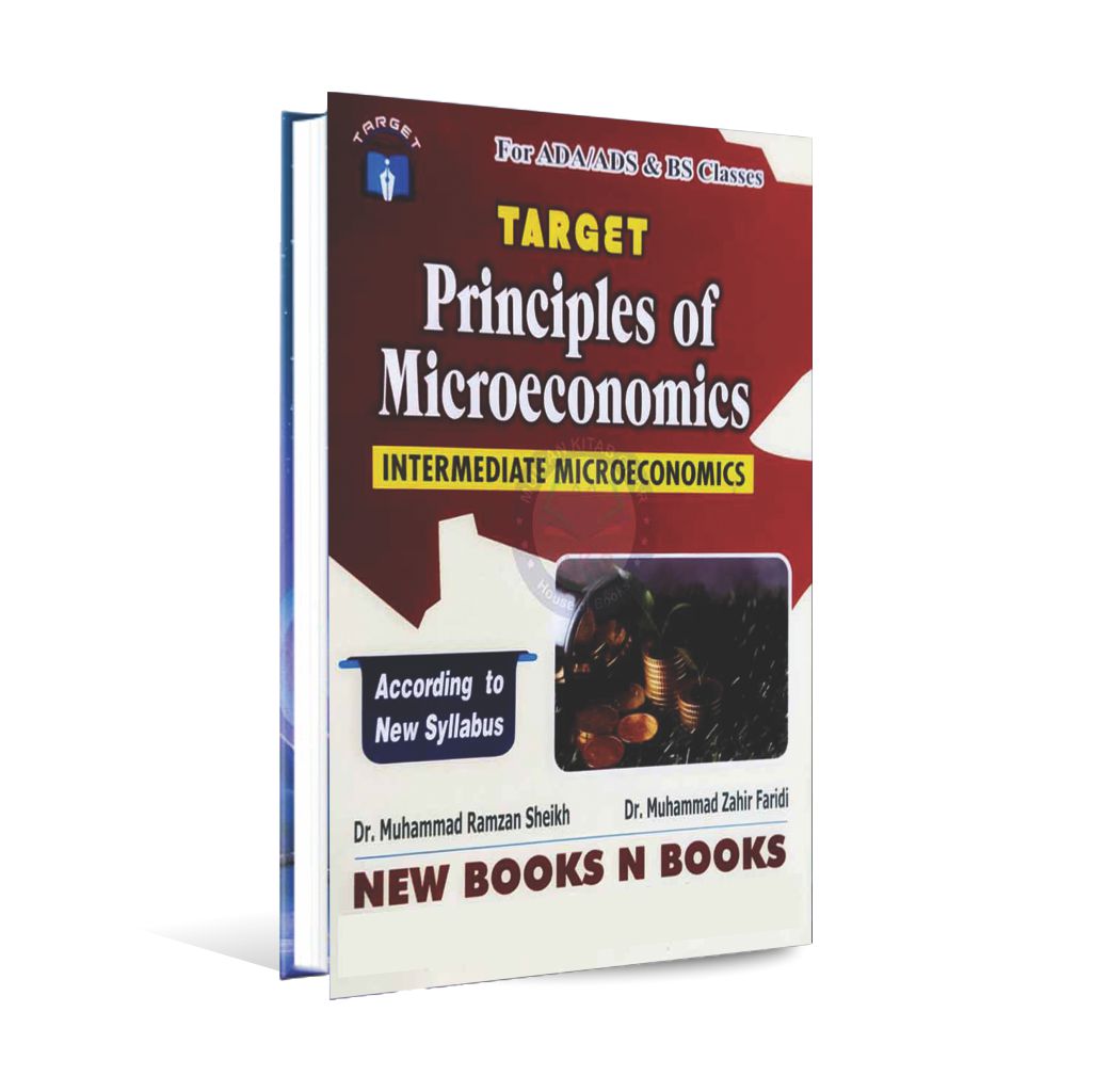 Target Principles of Microeconomics Book for ADA/ ADS/ BS By Dr. M Ramzan Sheikh Multan Kitab Ghar