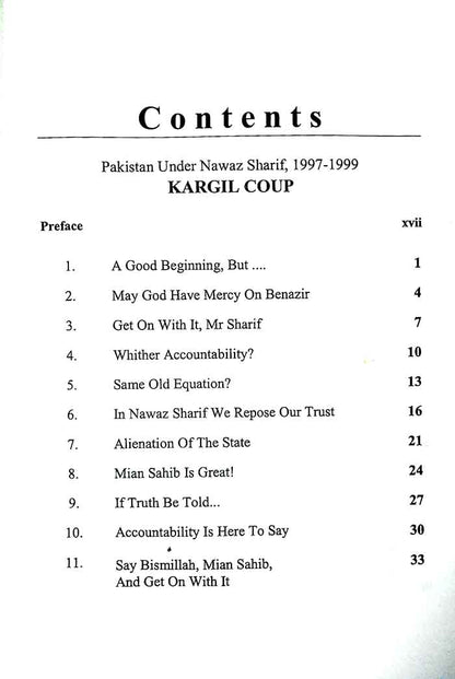 Pakistan Under Nawaz Sharif 1997-1999 Book By Najam Sethi Multan Kitab Ghar