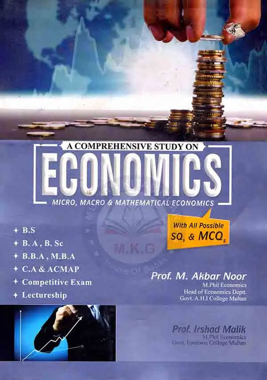 A Comprehensive Study On Economics For Bs By Prof. Irshad Malik Multan Kitab Ghar