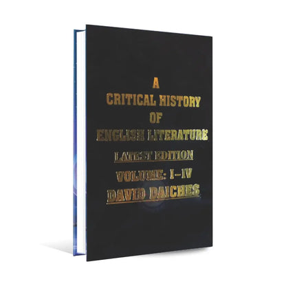 A Critical History of English Literature Book Latest Edition Volume-I-IV by David Daiches Multan Kitab Ghar