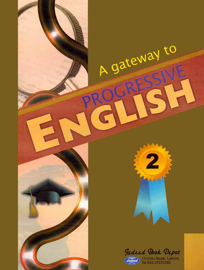 A Gateway to progressive English Key Book For Class 2 By Jadeed Book Depot