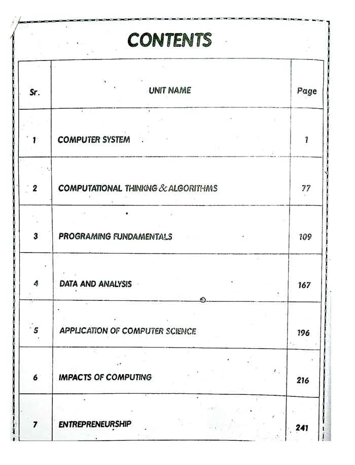 A Gateway to Computer Science for 9th Subjective and Objective By Muhammad Rizwan Multan Kitab Ghar