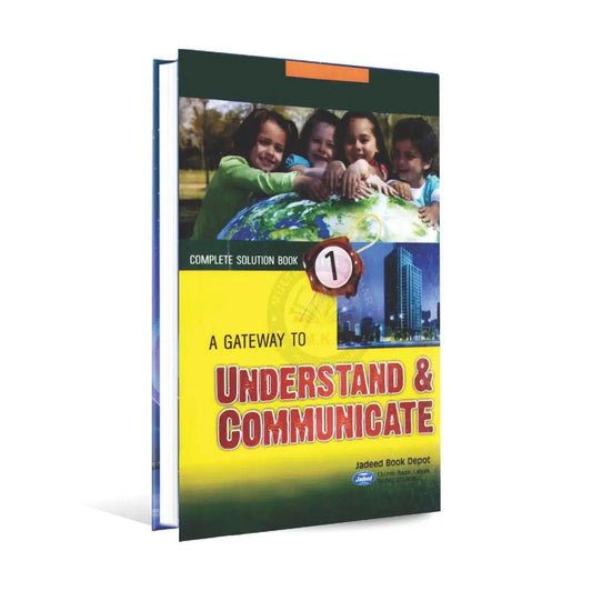 A Gateway to Understand Communicate Book 1 with Solution by Manzer Khursheed Multan Kitab Ghar