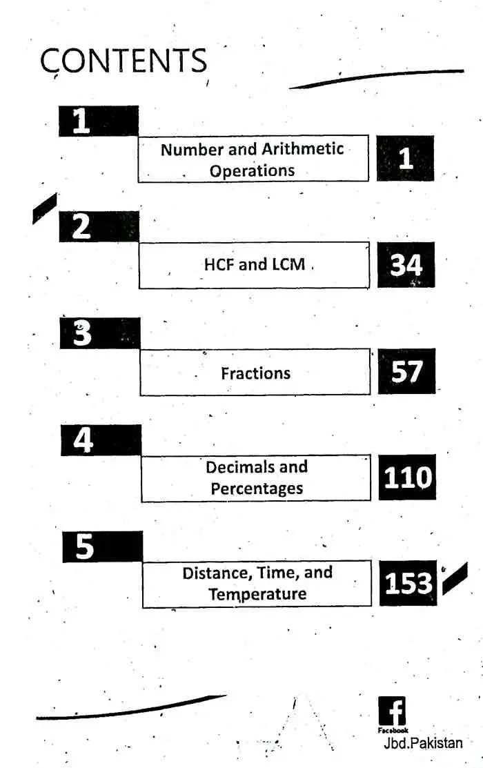 A Gateway to new Countdown Mathematics Book for class 5 By Akmal Hussain Multan Kitab Ghar