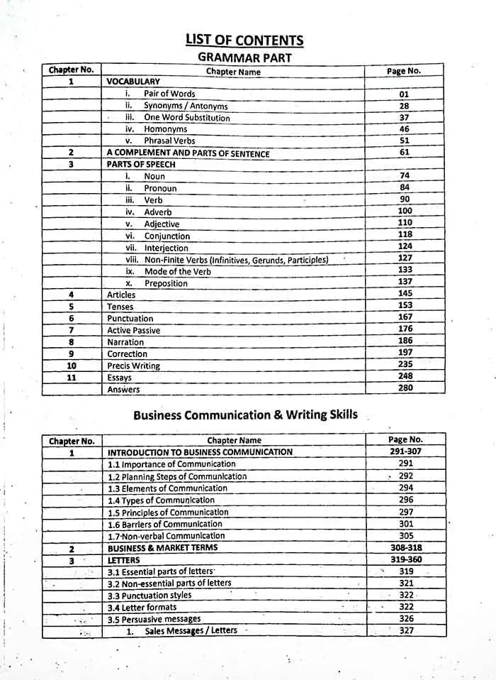 A Hand Book of Functional English and Business Communication for ADP, B.com, BS By Hammad Bukhari Multan Kitab Ghar