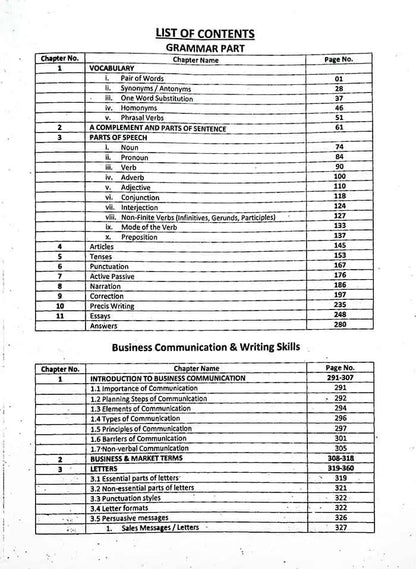 A Hand Book of Functional English and Business Communication for ADP, B.com, BS By Hammad Bukhari Multan Kitab Ghar