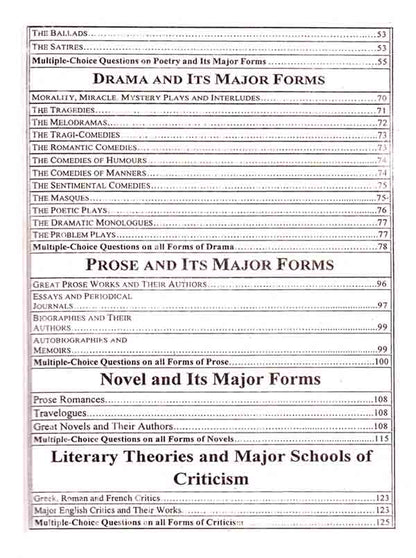 Emporium A History of English Literature Multiple Choice Questions By Prof. Asim Bhukhari