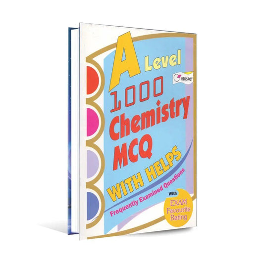 A Level 1000 Chemistry MCQs Book with Helps by Redspot Multan Kitab Ghar