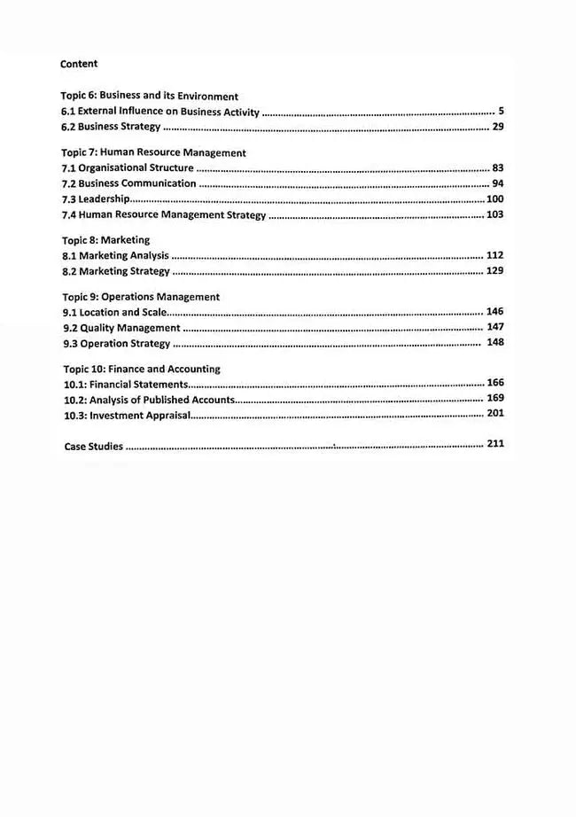 A Level Business topical Paper-3 2023-2025 By Asif Iqbal Multan Kitab Ghar