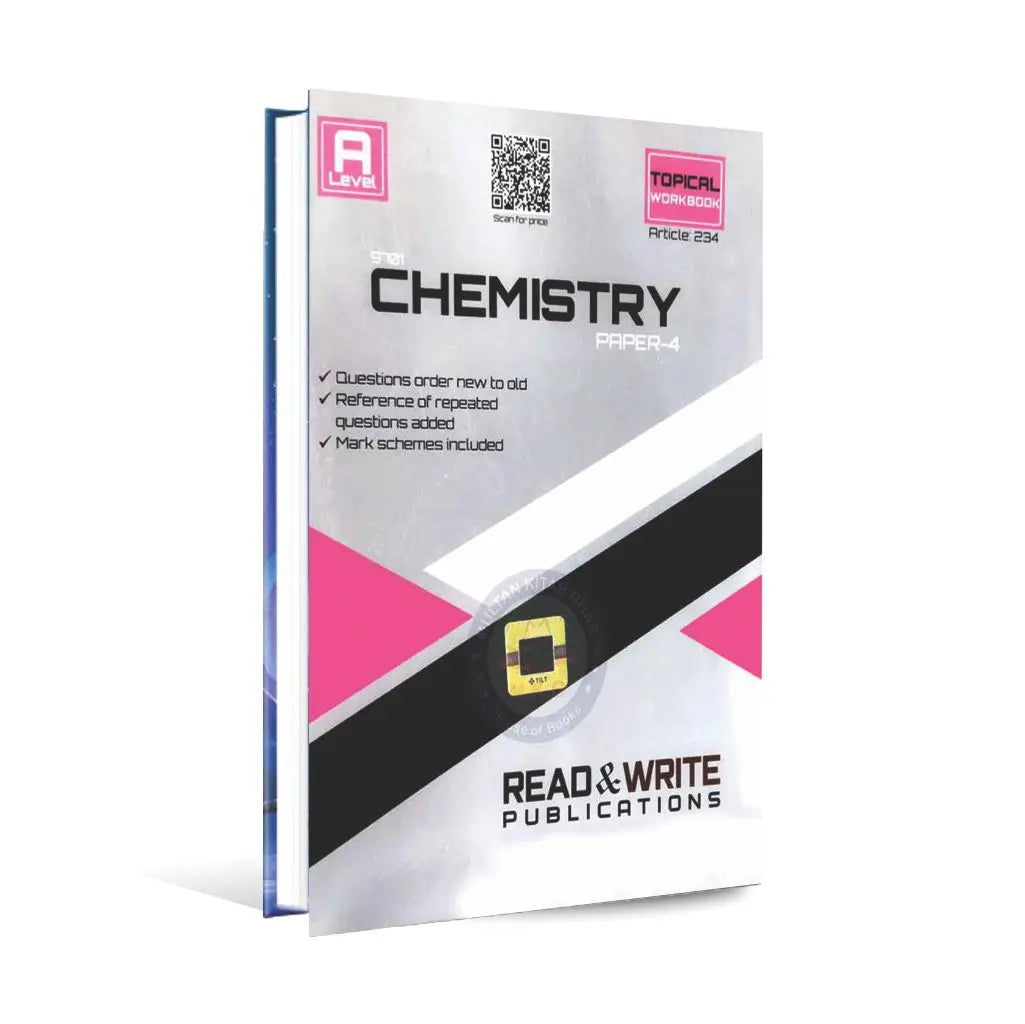 A Level Chemistry 9701 Paper 4 Topical Book By Read Write Multan Kitab Ghar