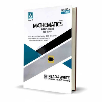 A Level Topical Worked Solutions Mathematics 9709 | Paper-4 (M1) | By Riaz Taunsvi