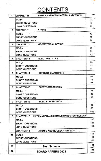 A Plus Physics Up To Date Solve Paper for 10th Class Include Solved Exercise By M.Rafi