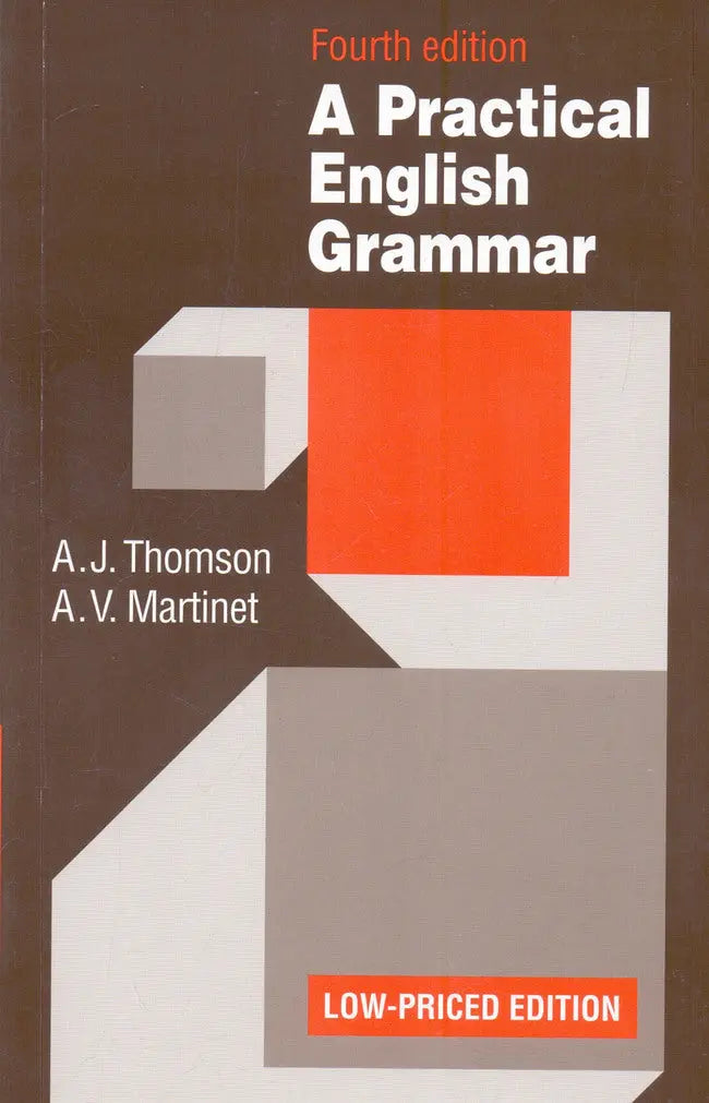 A Practical English Grammar Fourth Edition Book By A.J. Thomson Multan Kitab Ghar