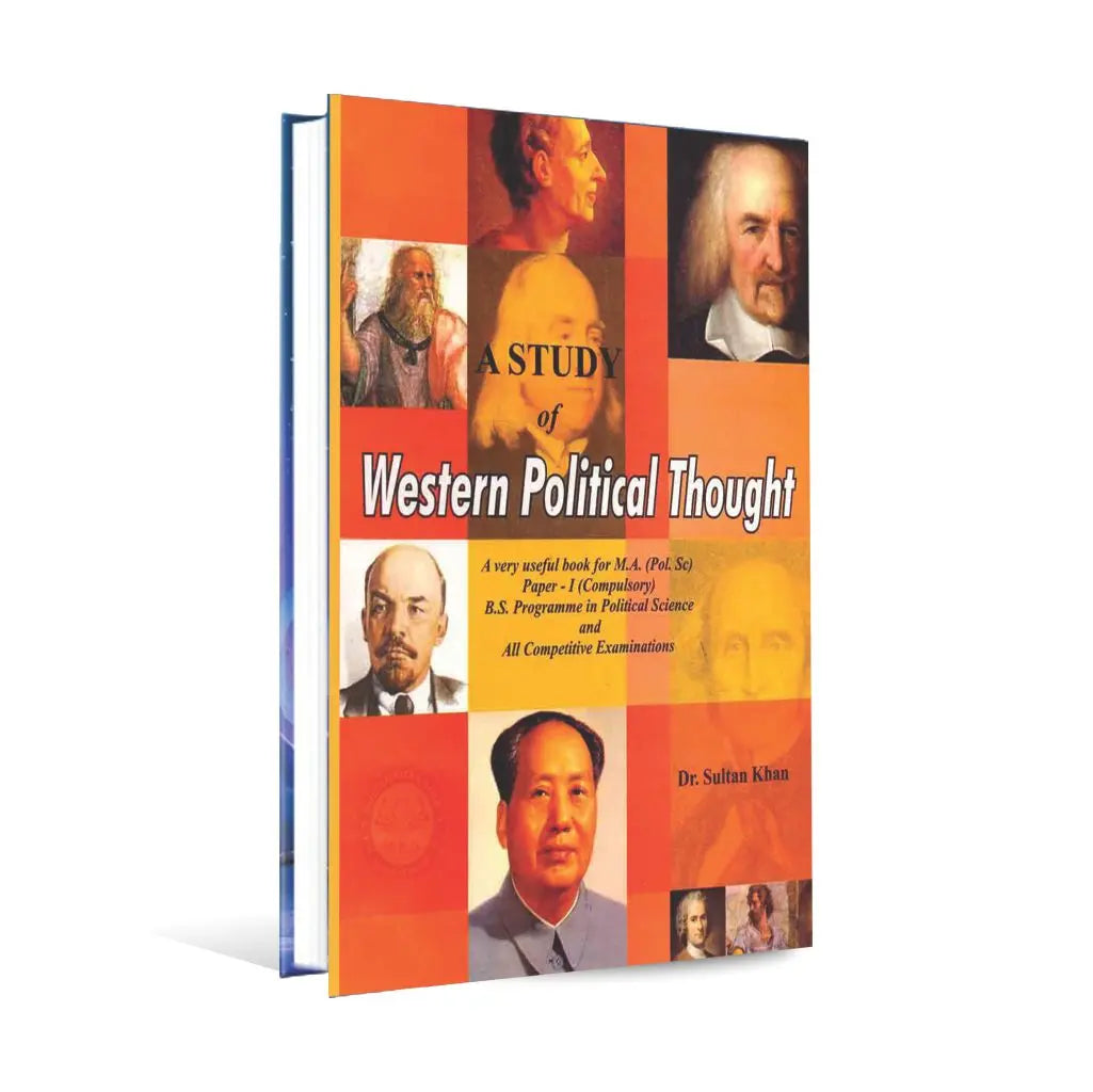 A Study of Western Political Thought Book For M.A Political Science By Dr. Sultan Khan Multan Kitab Ghar