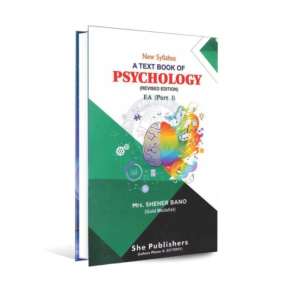 A Text Book of Psychology for F.A Part 1 By Mrs. Sheher Bano