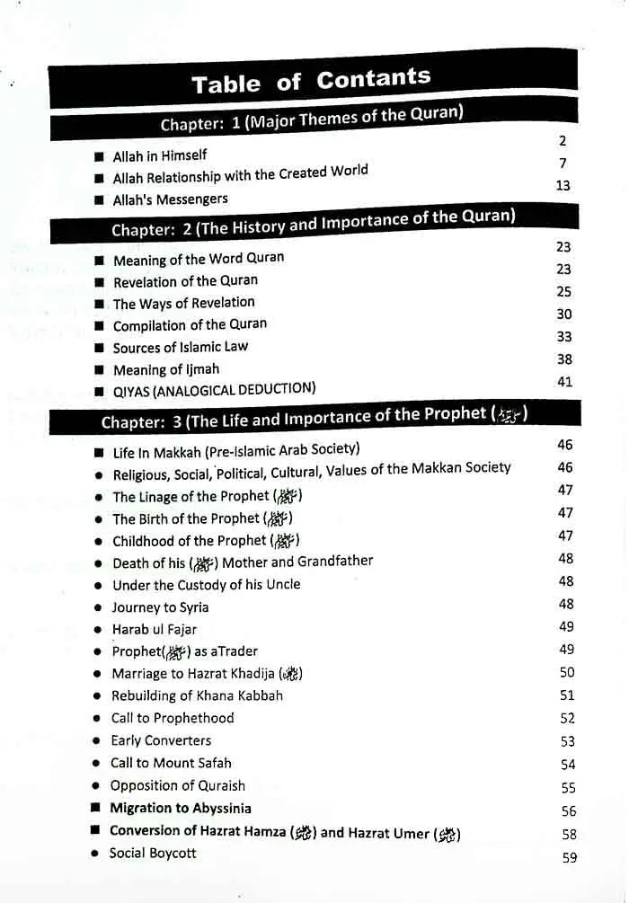 A Textbook History of Islam for O Level Islamiyat (Paper 1 & 2) | By Faizullah & Athar Zaidi Daniyal Publications