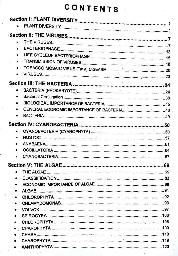 A Textbook of Botany Paper A Book for BS by Carvan Publisher Multan Kitab Ghar