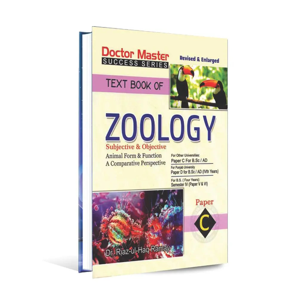 A Textbook of Zoology Paper C By Dr. Riaz-ul-Haq Ramay Multan Kitab Ghar