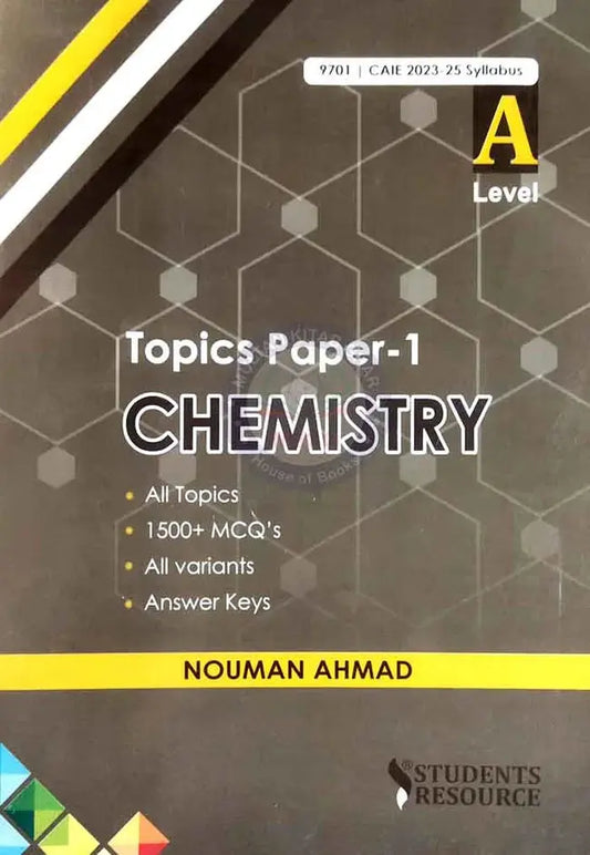 A level 9701 Topical Chemistry Paper-1 By Nouman Ahmad Multan Kitab Ghar