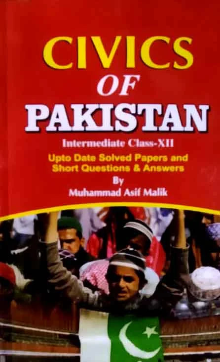 AH Civics of Pakistan for intermediate part-II By Muhammad Asif Malik Multan Kitab Ghar