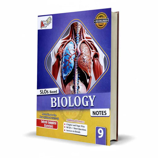 A Plus SLOs Based Biology Notes Solved Exercises for 9th Class (2025–2026)