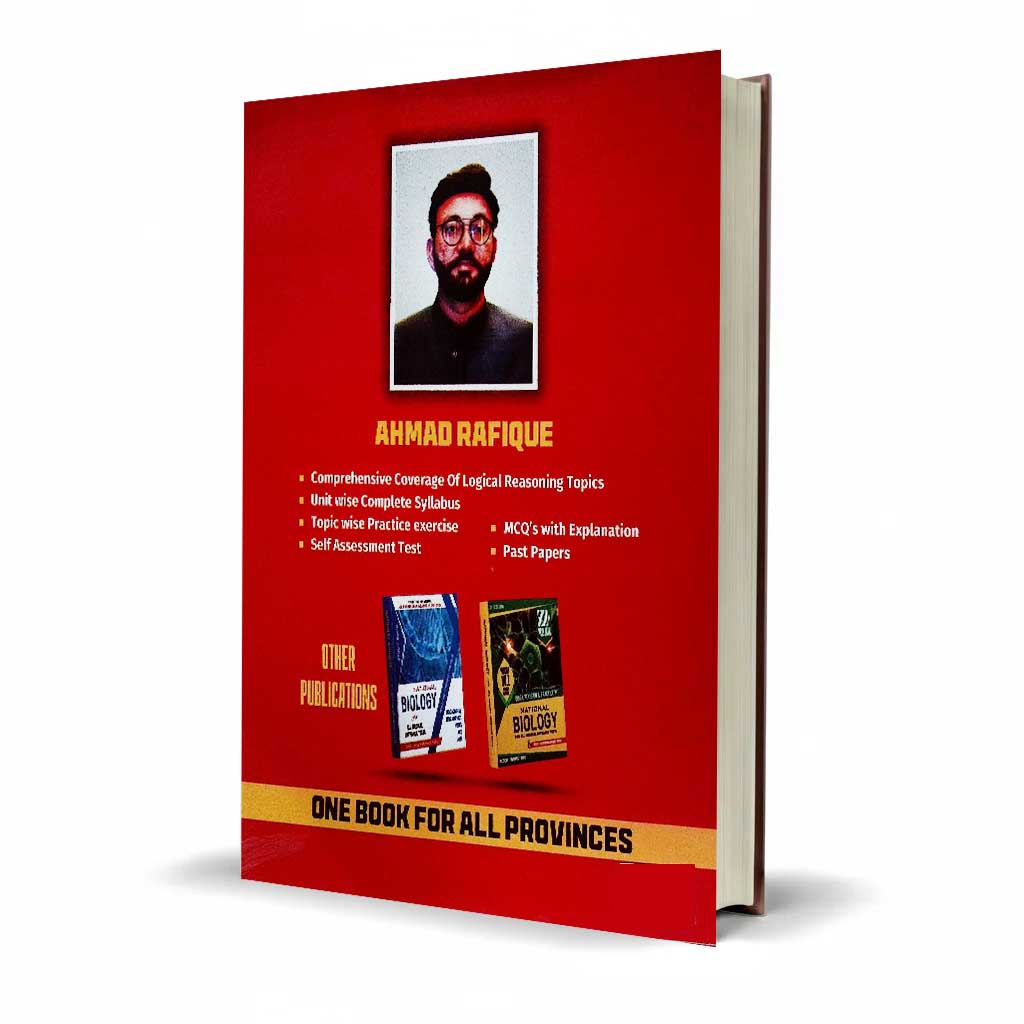 ASA Smart Logical Reasoning 1300+MCQs for MDCAT By Ahmad Rafique 0
