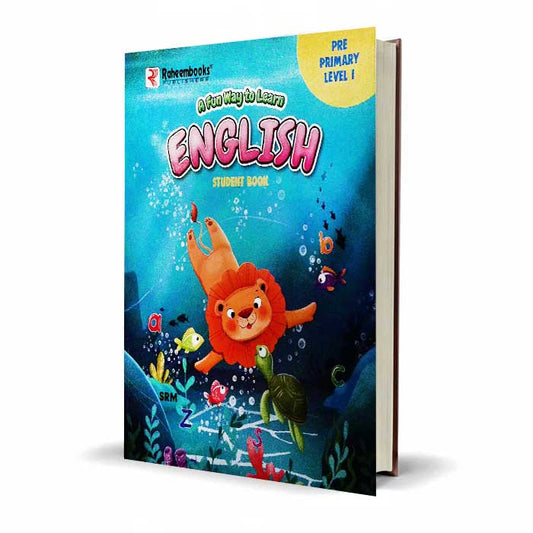 A Fun Way to Learn English Book for Pre-Primary Level 1 by Raheem Books