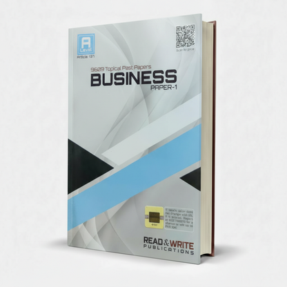 A Level Business (9609) Paper-1 Topocal Past Papers By Read & Write - MKG
