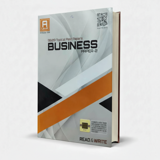 A Level Business 9609 paper-2 Topical past papers By Read & Write publication - MKG