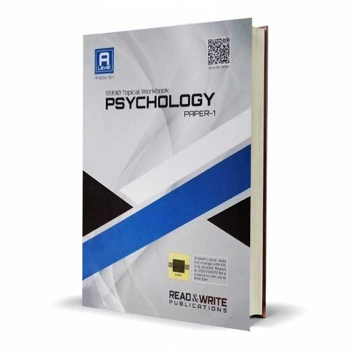 A Level Psychology Paper 1 Topical Workbook 9990 | Read & Write