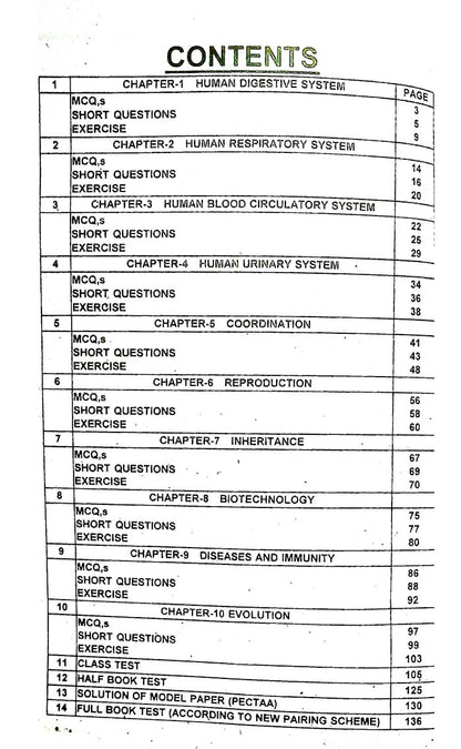 A Plus Biology for 10th Class  Up-To-Date Papers Include Solved Exercise By H. M. Naeem Shahid