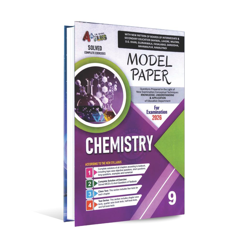 A Plus Chemistry Up To Date Solve Paper's for 9th Class Include Solved Exercise By Ghulam Haider
