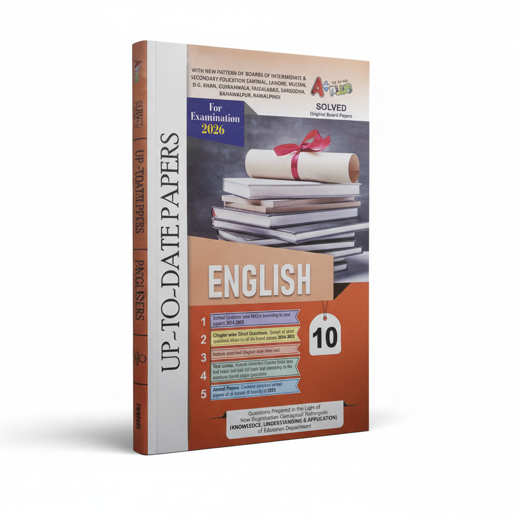 A Plus English Up To Date Solve Paper for 10th Class By Muhammad Imran Hashmi 2026 MKG