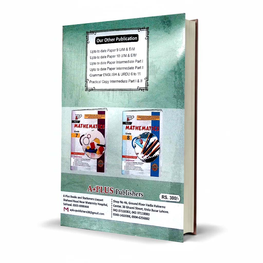 A Plus Key to Mathematics Class 6 English Medium