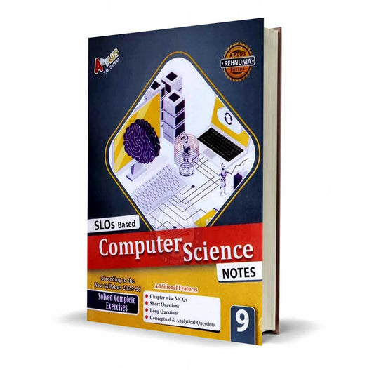 A Plus SLOs Based Computer Science Notes for Class 9 (New Syllabus 2025-26)