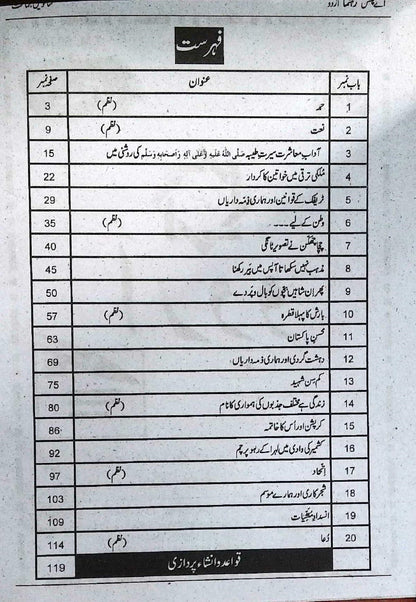 A Plus Urdu Class 7 Guide