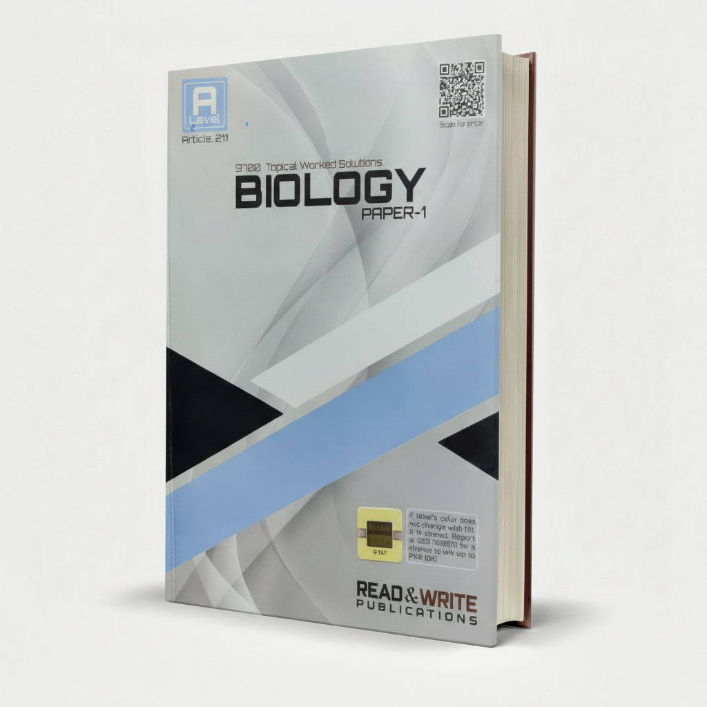 A level Biology 9700 Paper 1 MCQs Book by Read and Write - MKG