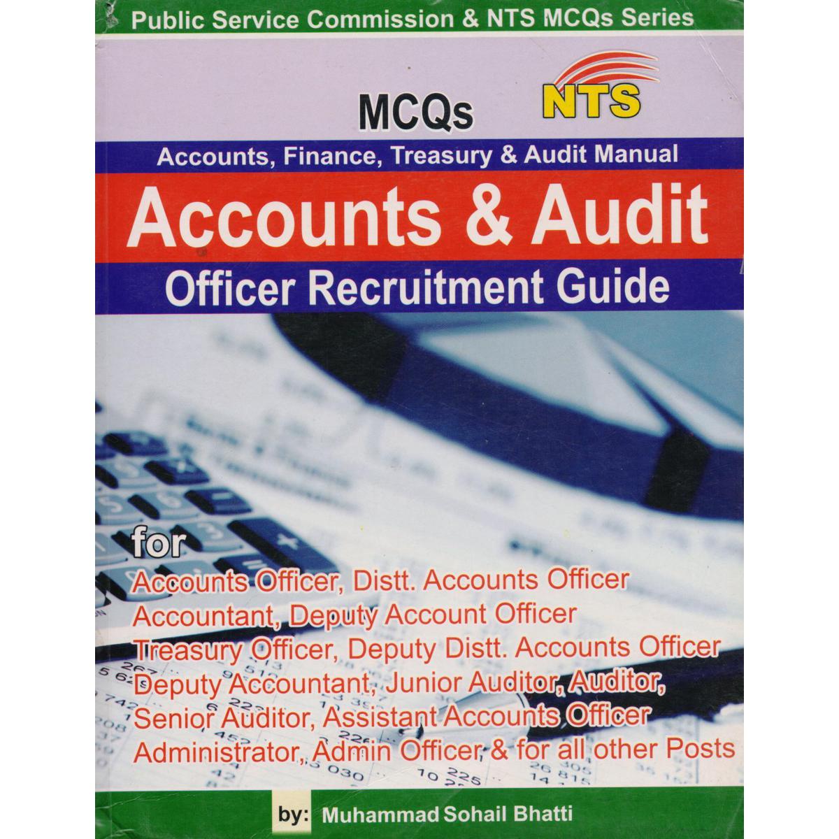 Accounts & Audit Officer Recruitment Guide | For PPSC, FPSC & Other Exams - MKG