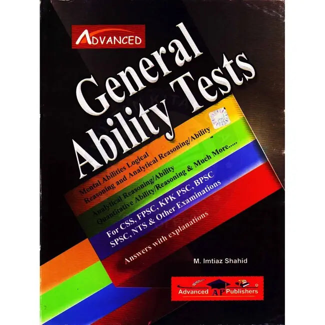 Advance General Ability Tests Book For CSS By Imtiaz Shahid Multan Kitab Ghar