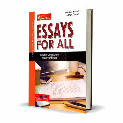 Advanced Essays For All Book By M Imtiaz Shahid Arshad