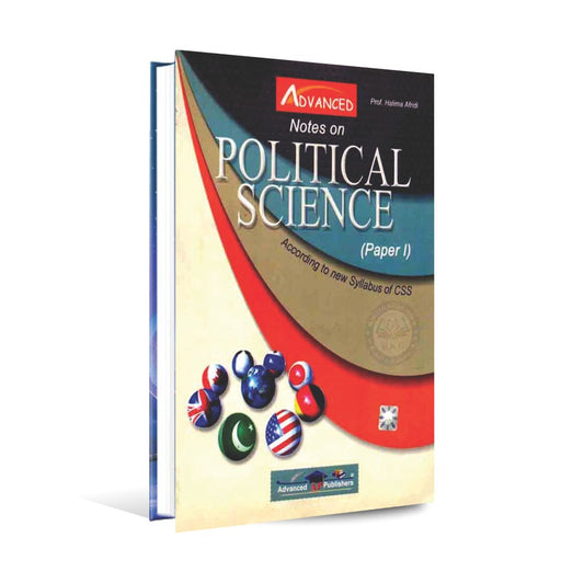 Advanced Political Science Paper 1 Book By Prof Halima Afridi