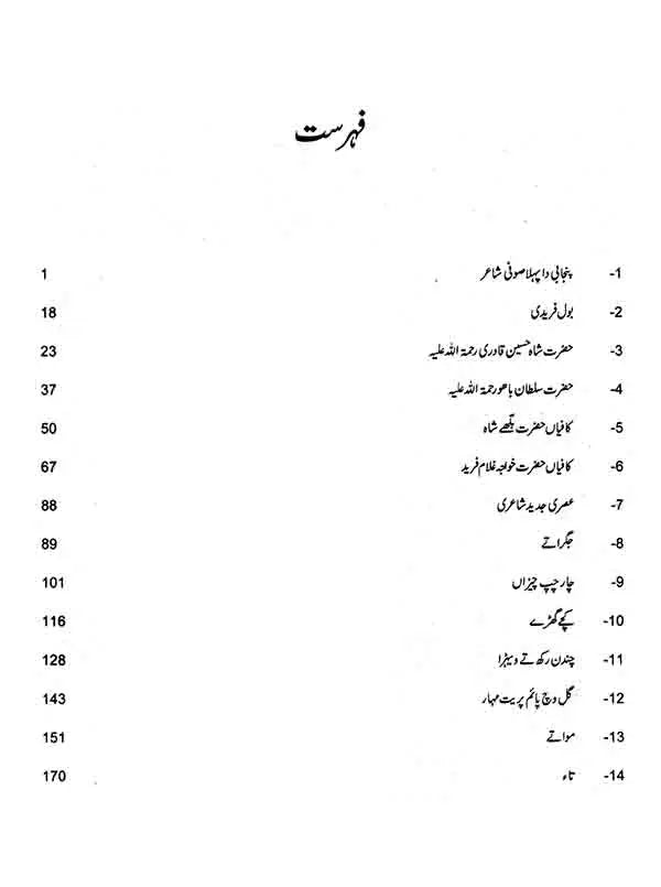 Advanced Punjab Rang Punjabi Book for PPSC Paper 1 9th Edition by Qamar Husnain Multan Kitab Ghar