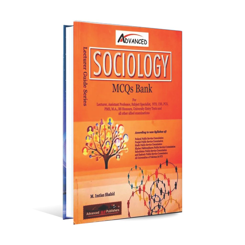Advanced Sociology MCQs Book For Lecturer by Imtiaz Shahid Multan Kitab Ghar