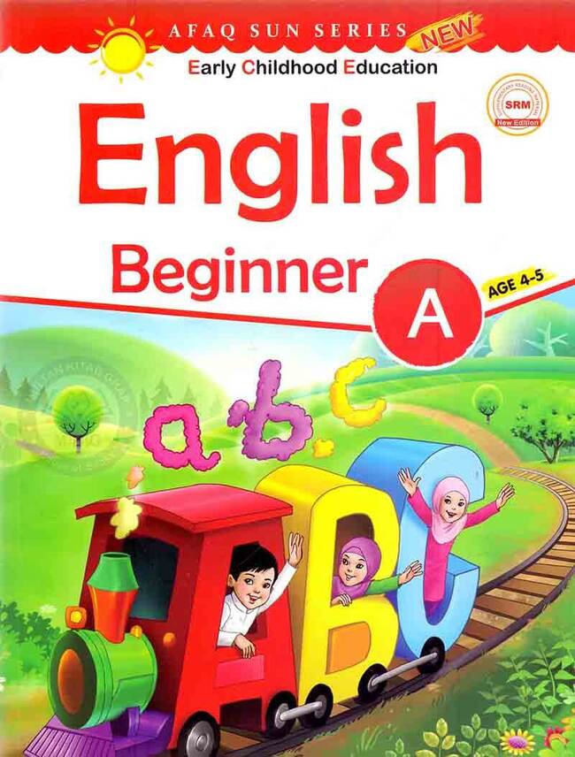 Afaq Sun Series Early Childhood Education English Beginner A Book Multan Kitab Ghar